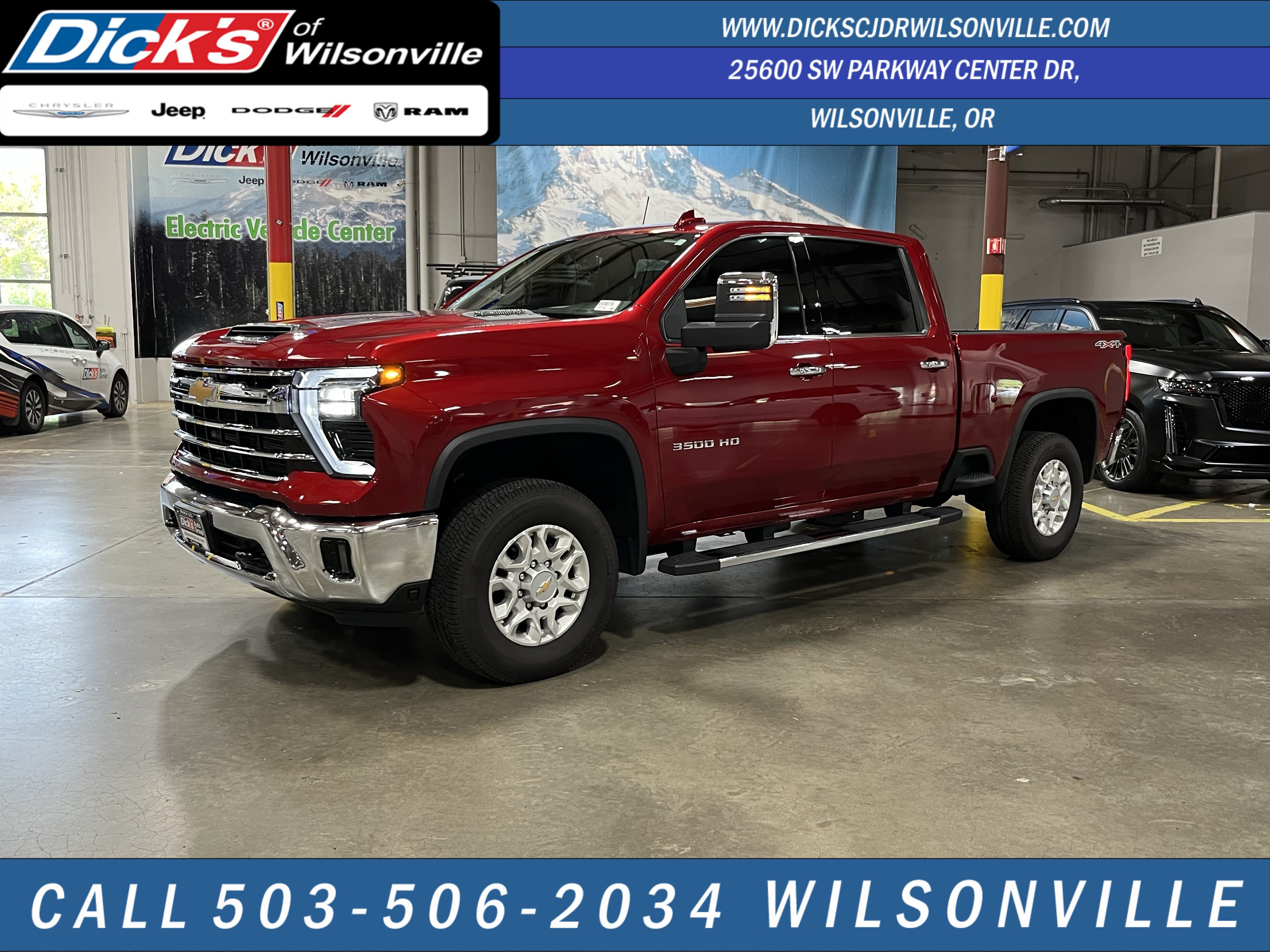 Used 2025 Chevrolet Silverado 3500 LTZ AWD/4WD image 1