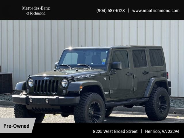 Used 2015 Jeep Wrangler Unlimited Rubicon w/ Connectivity Group image 1