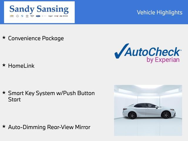 Used 2024 Toyota Camry SE w/ Convenience Package FWD image 7