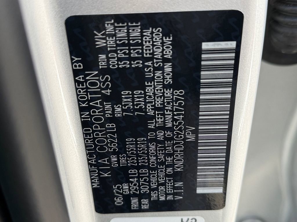 New 2025 Kia Sorento EX image 21