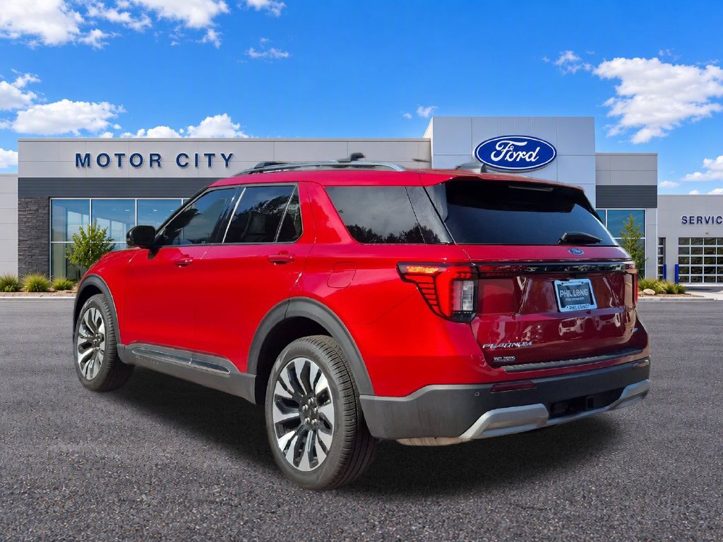 New 2026 Ford Explorer Platinum w/ LUX Leather Package AWD/4WD image 3
