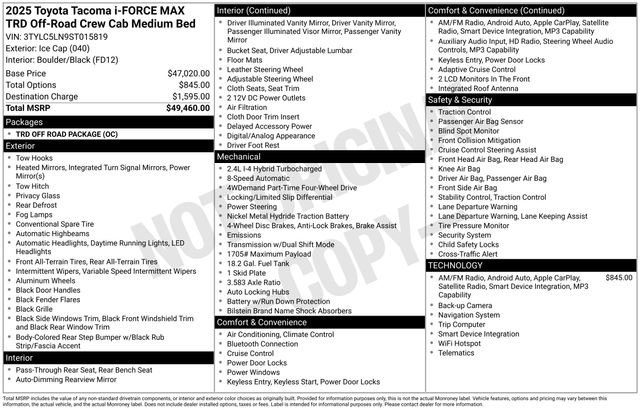Used 2025 Toyota Tacoma TRD Off-Road image 4