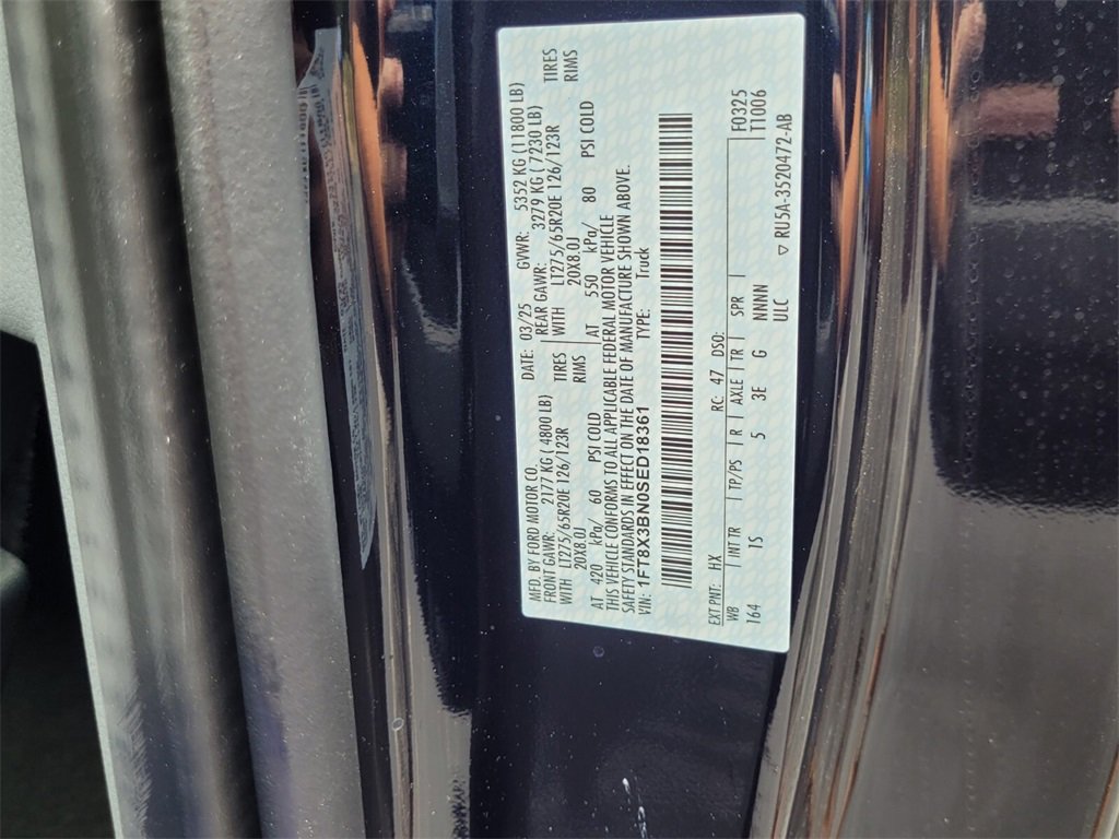 New 2025 Ford F350 XL w/ STX Appearance Package image 17