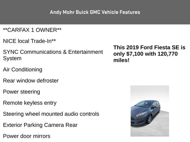 Used 2019 Ford Fiesta SE image 4