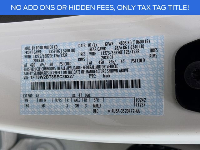 New 2025 Ford F250 Lariat w/ Lariat Ultimate Package image 34