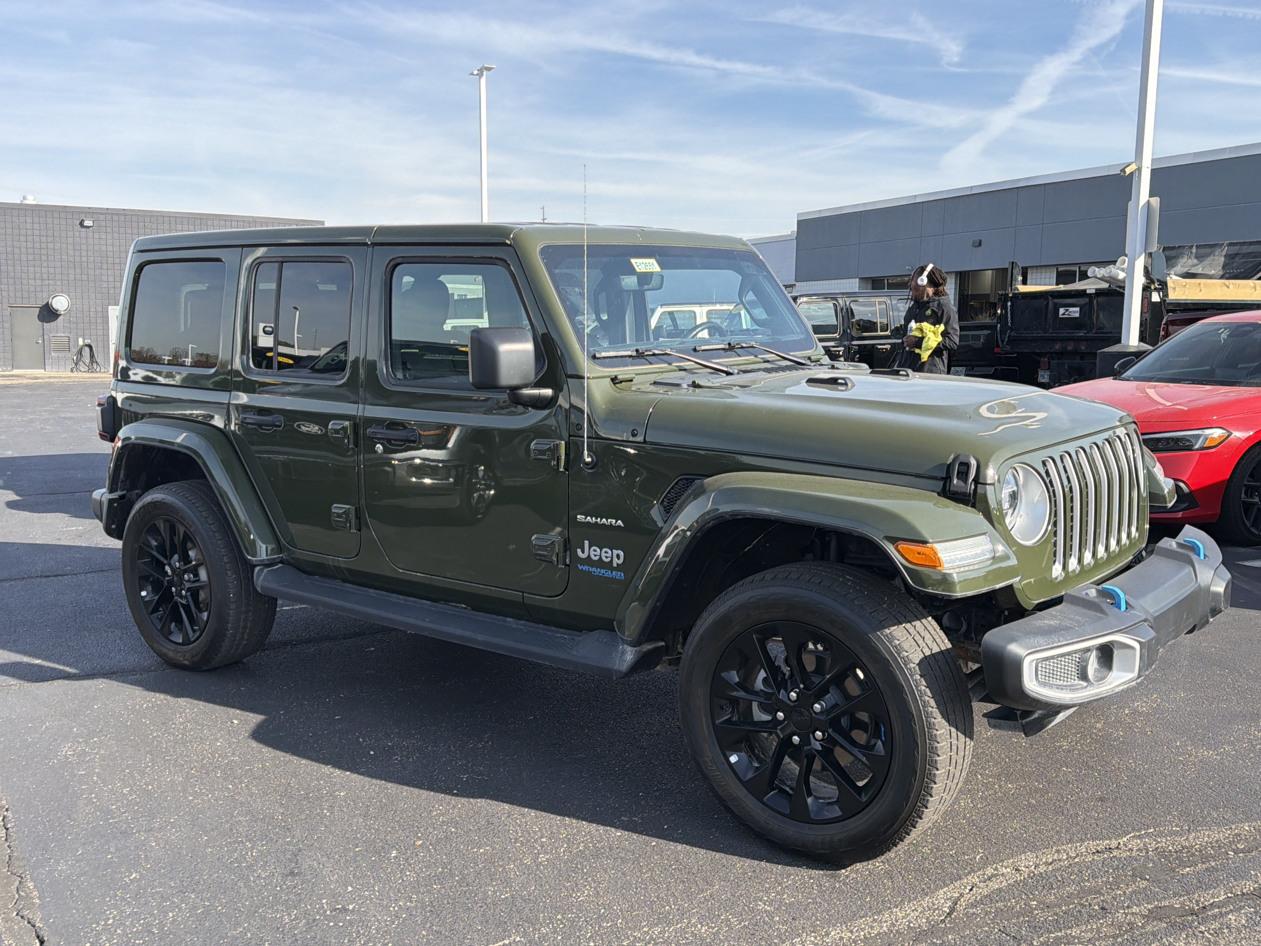 Certified 2022 Jeep Wrangler Unlimited Sahara w/ Cold Weather Group AWD/4WD image 11