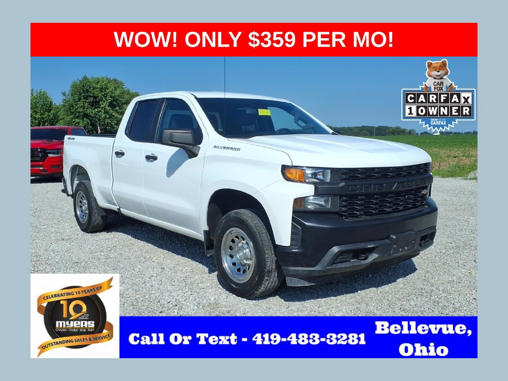 Used 2021 Chevrolet Silverado 1500 W/T w/ WT Value Package AWD/4WD image 1