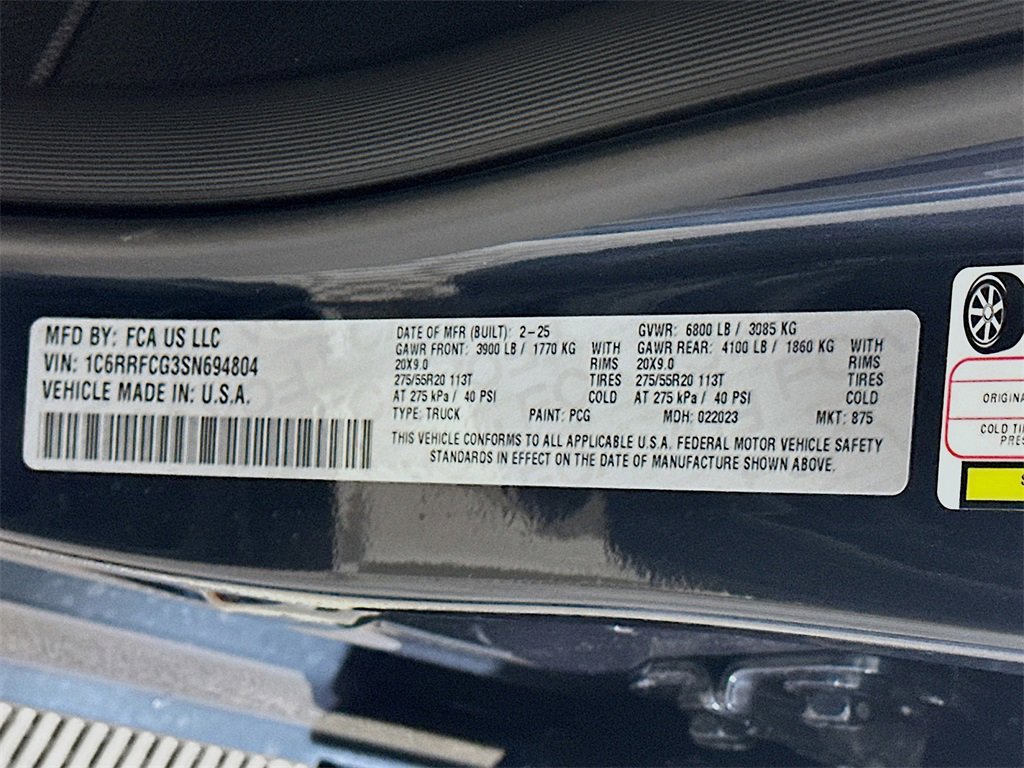 New 2025 RAM 1500 Tradesman image 19