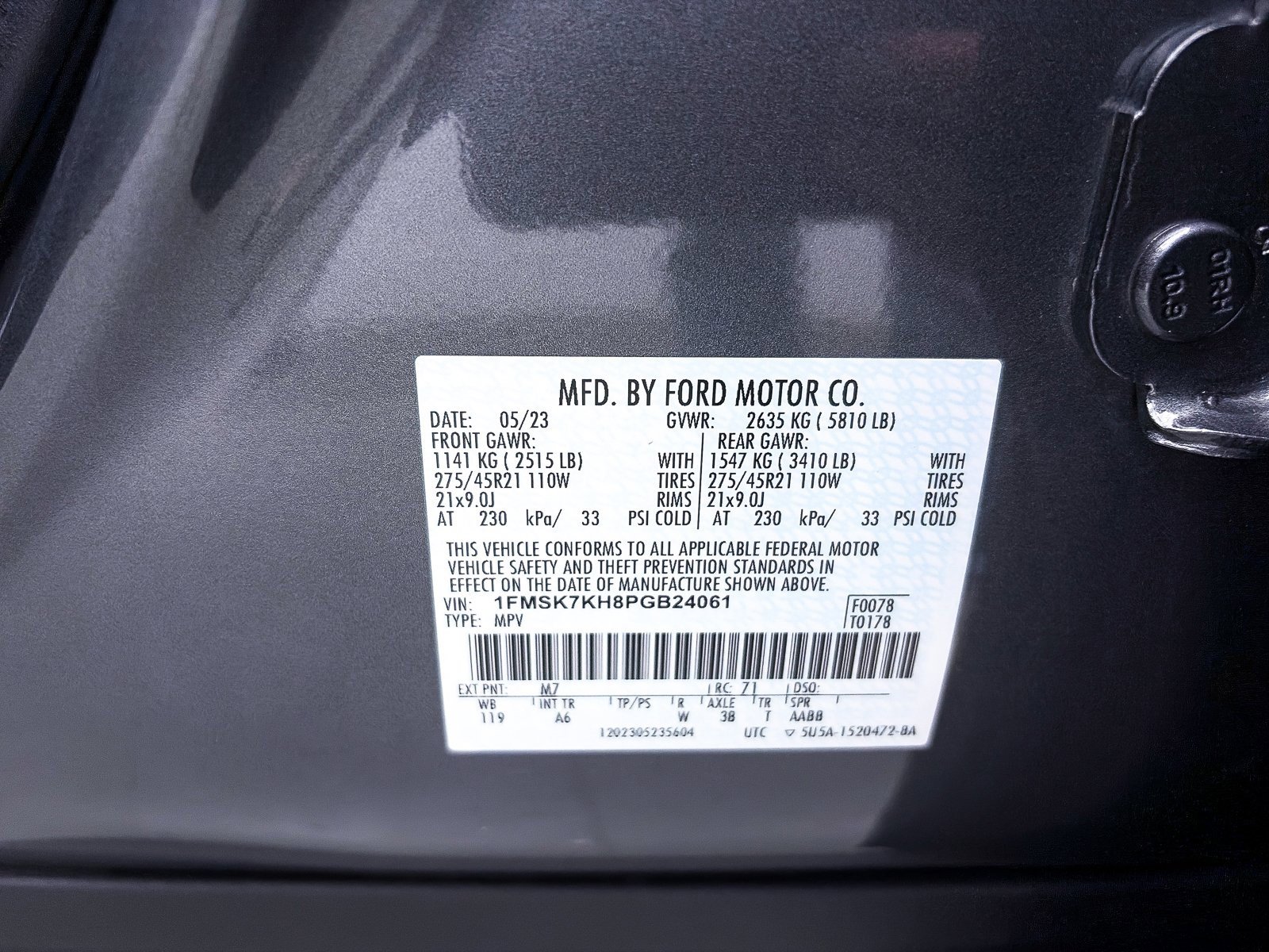 Used 2023 Ford Explorer ST-Line w/ Class IV Trailer Tow Package image 41