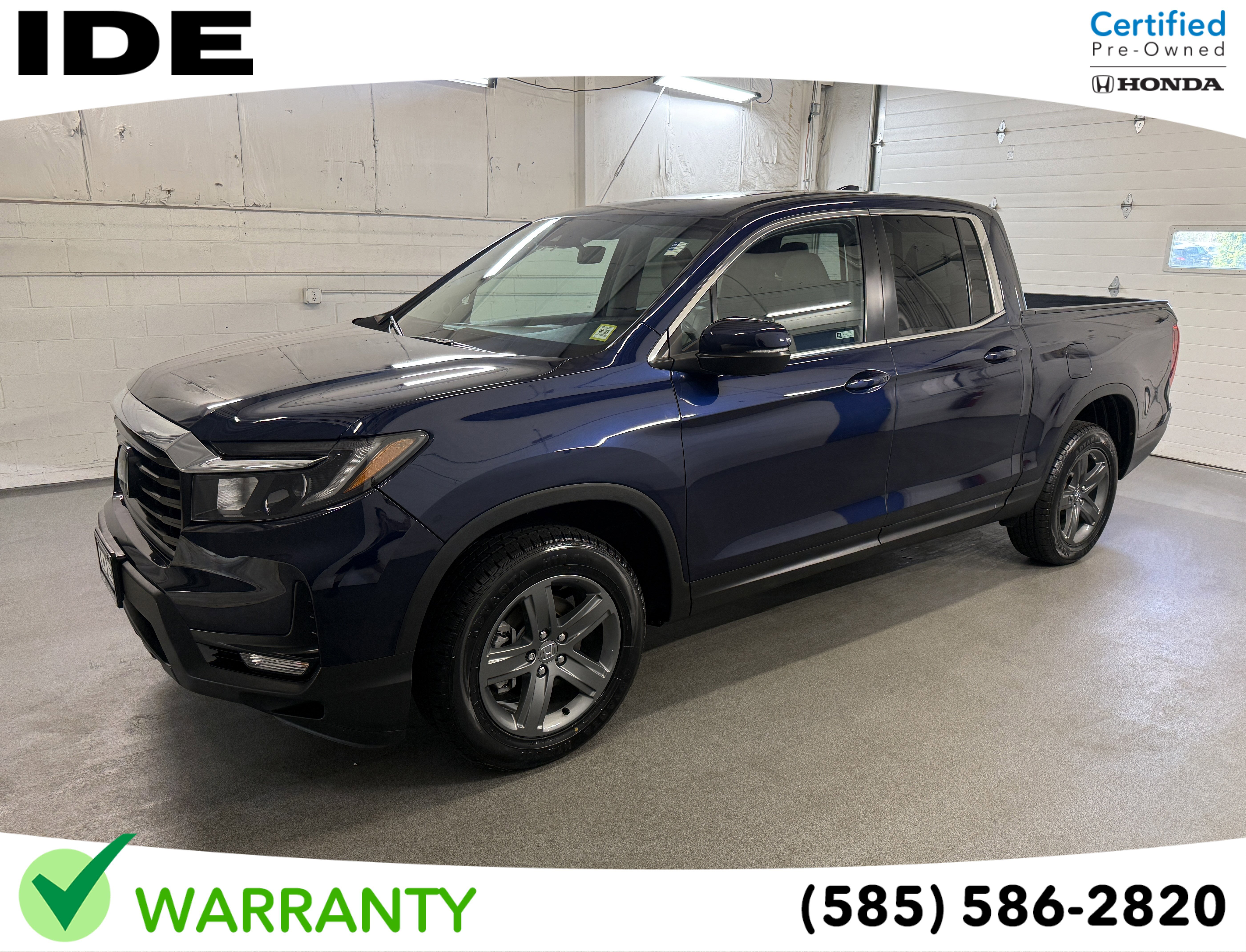 Certified 2023 Honda Ridgeline RTL