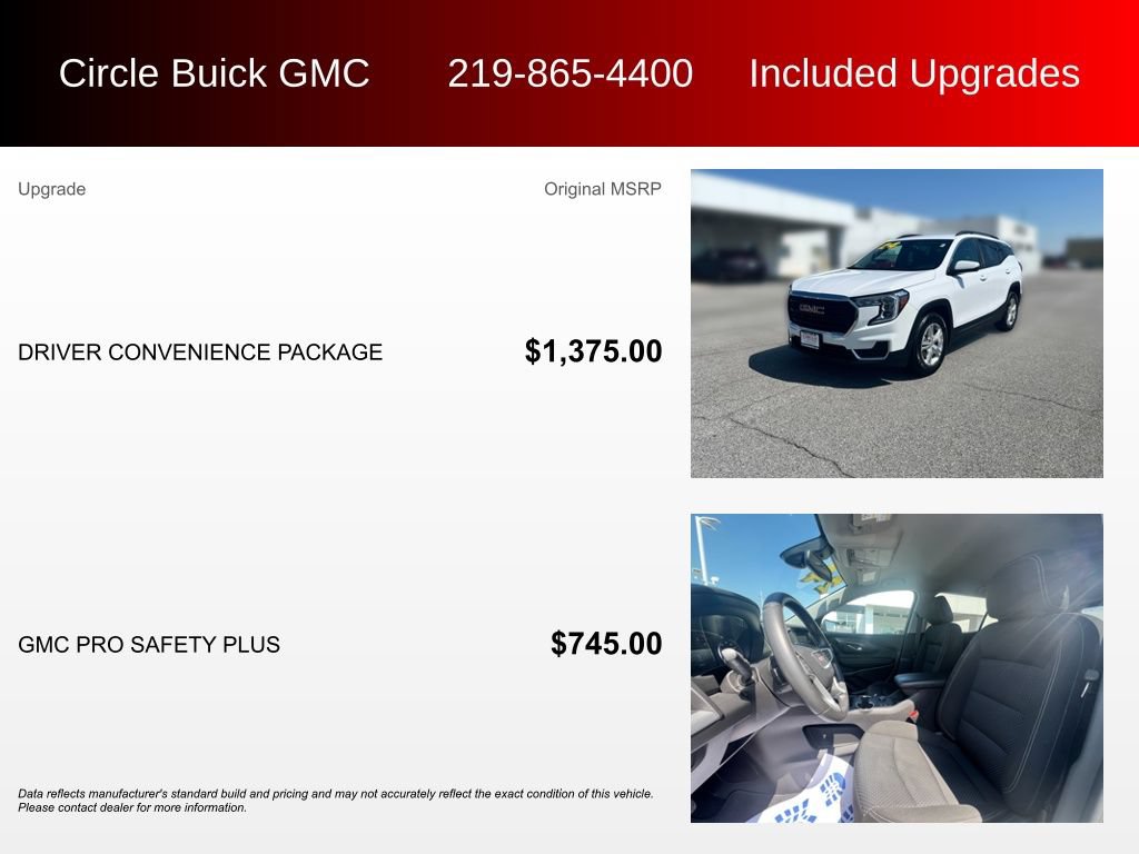 Used 2024 GMC Terrain SLE w/ Driver Convenience Package FWD image 3