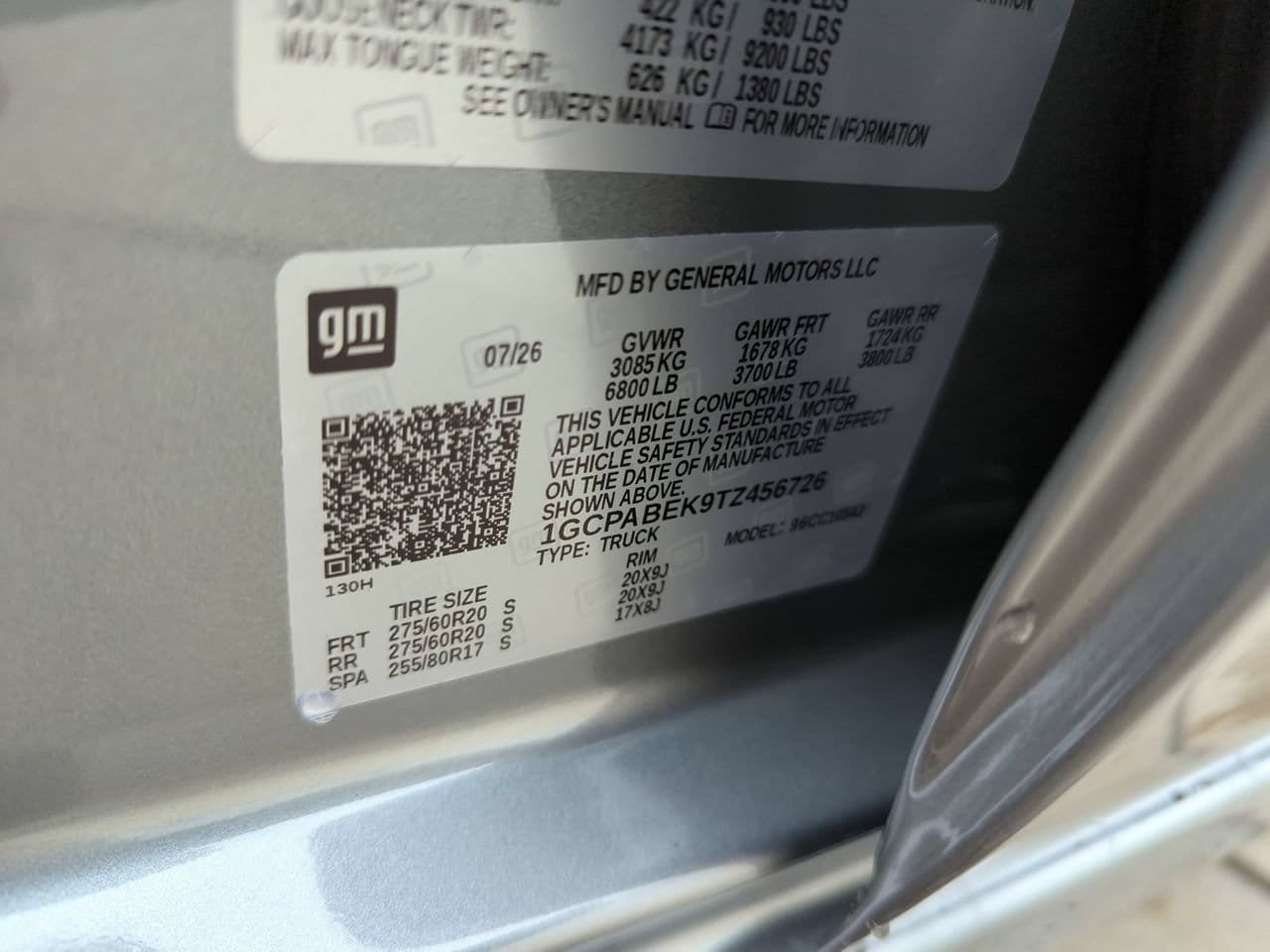 New 2026 Chevrolet Silverado 1500 Custom w/ LPO, Dark Essentials Package RWD image 26