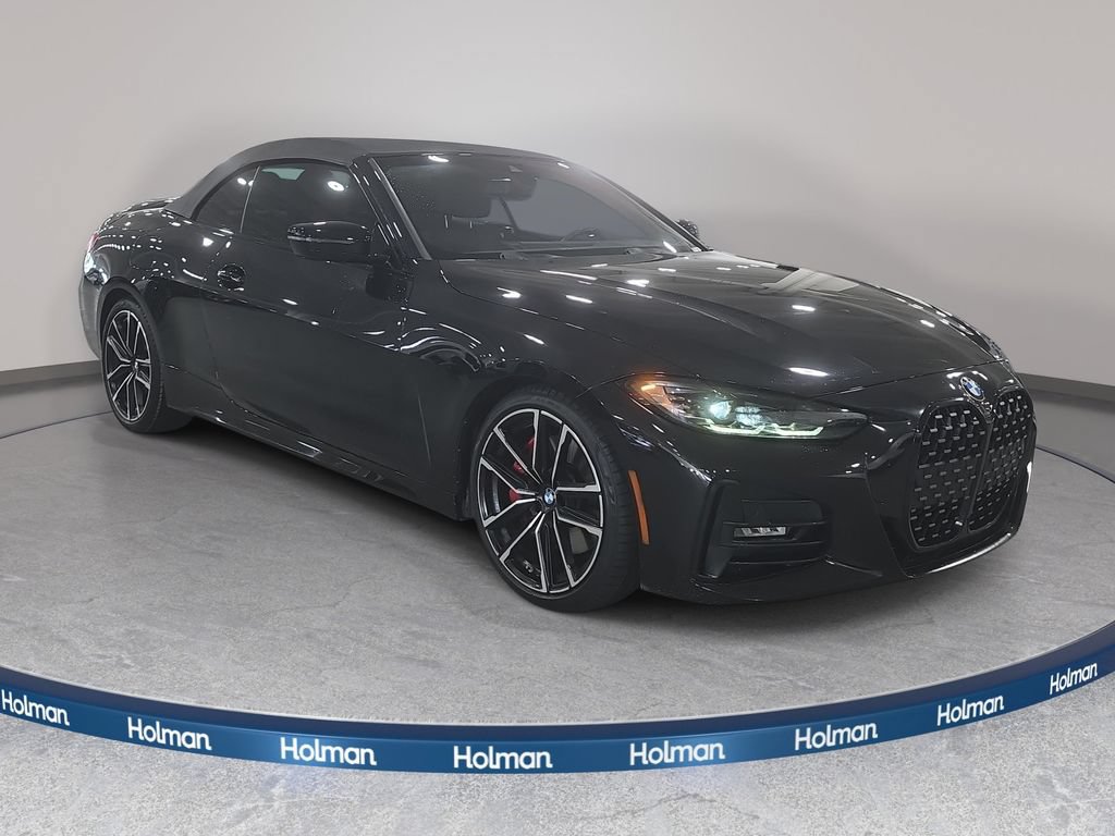 Used 2024 BMW 430i Convertible w/ M Sport Package RWD image 3