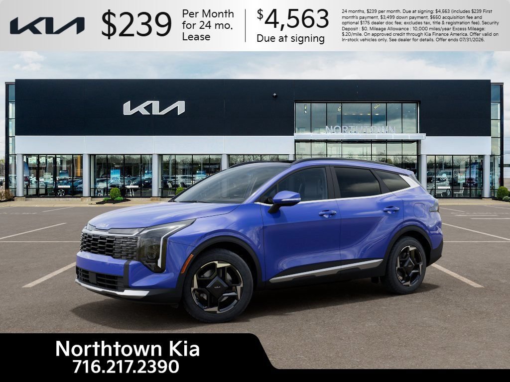 New 2026 Kia Sportage EX w/ EX Panorama Roof Package AWD/4WD image 3