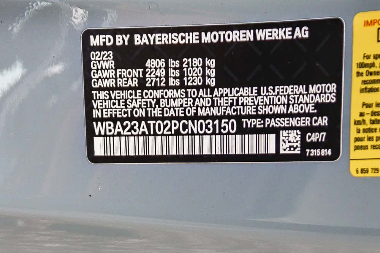 Certified 2023 BMW 430i Convertible w/ M Sport Package RWD image 29