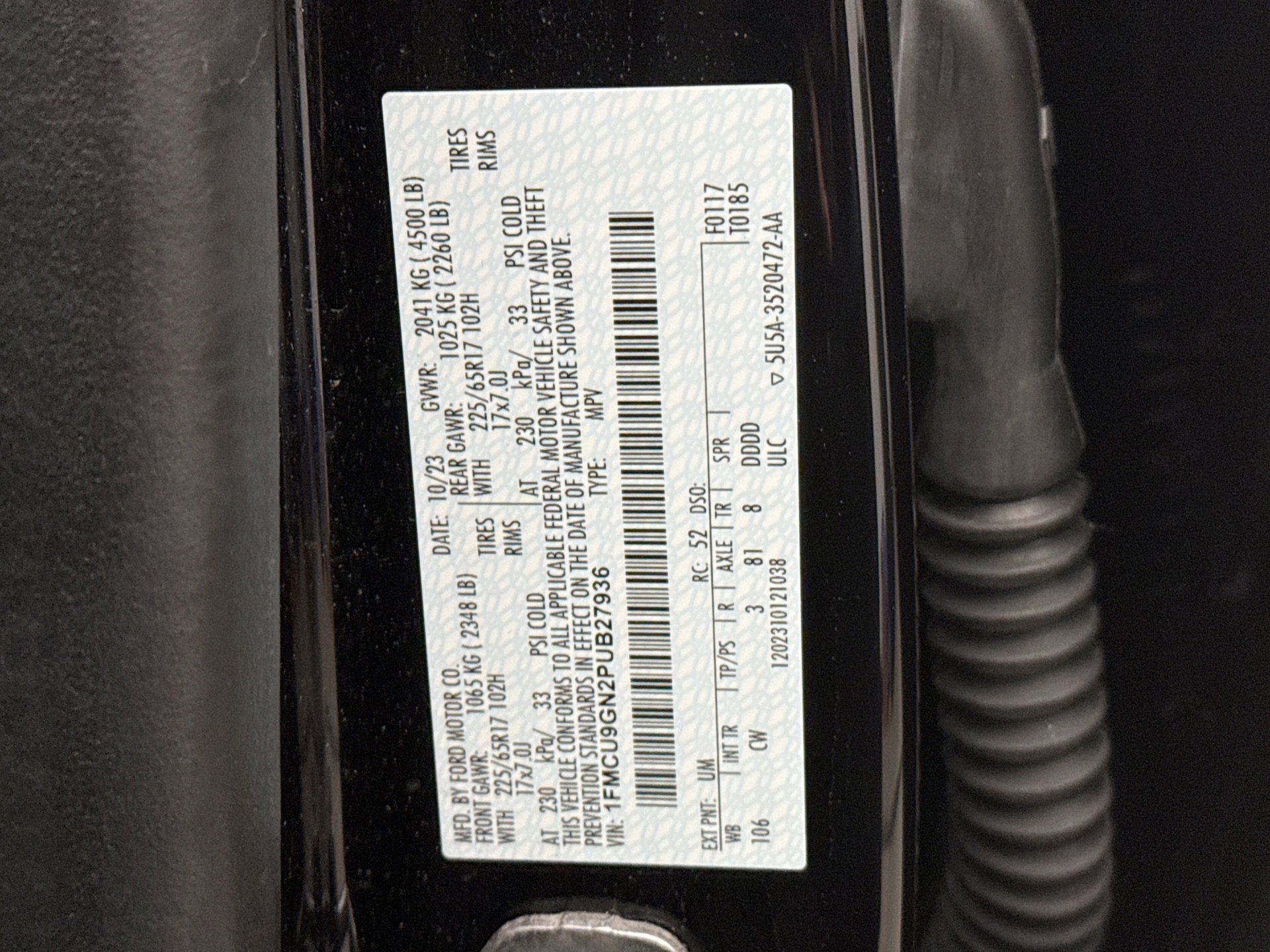 Used 2023 Ford Escape Active image 22