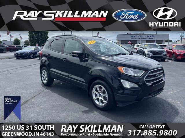 Certified 2018 Ford EcoSport SE