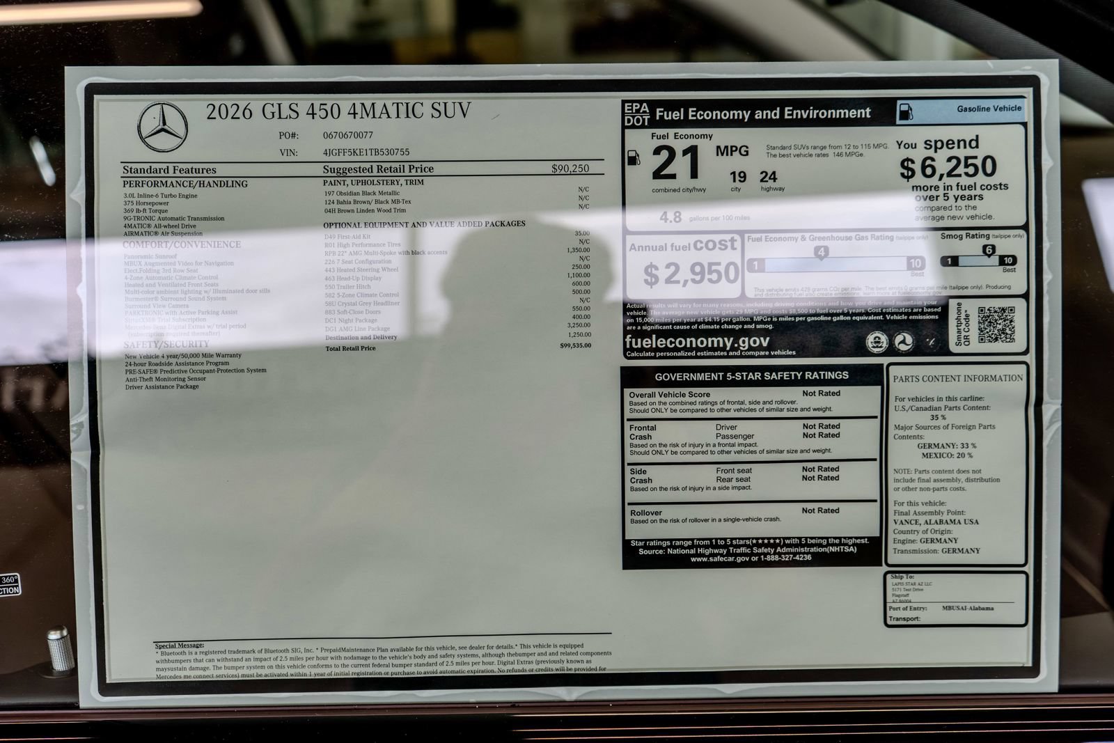 Used 2026 Mercedes-Benz GLS 450 4MATIC image 35