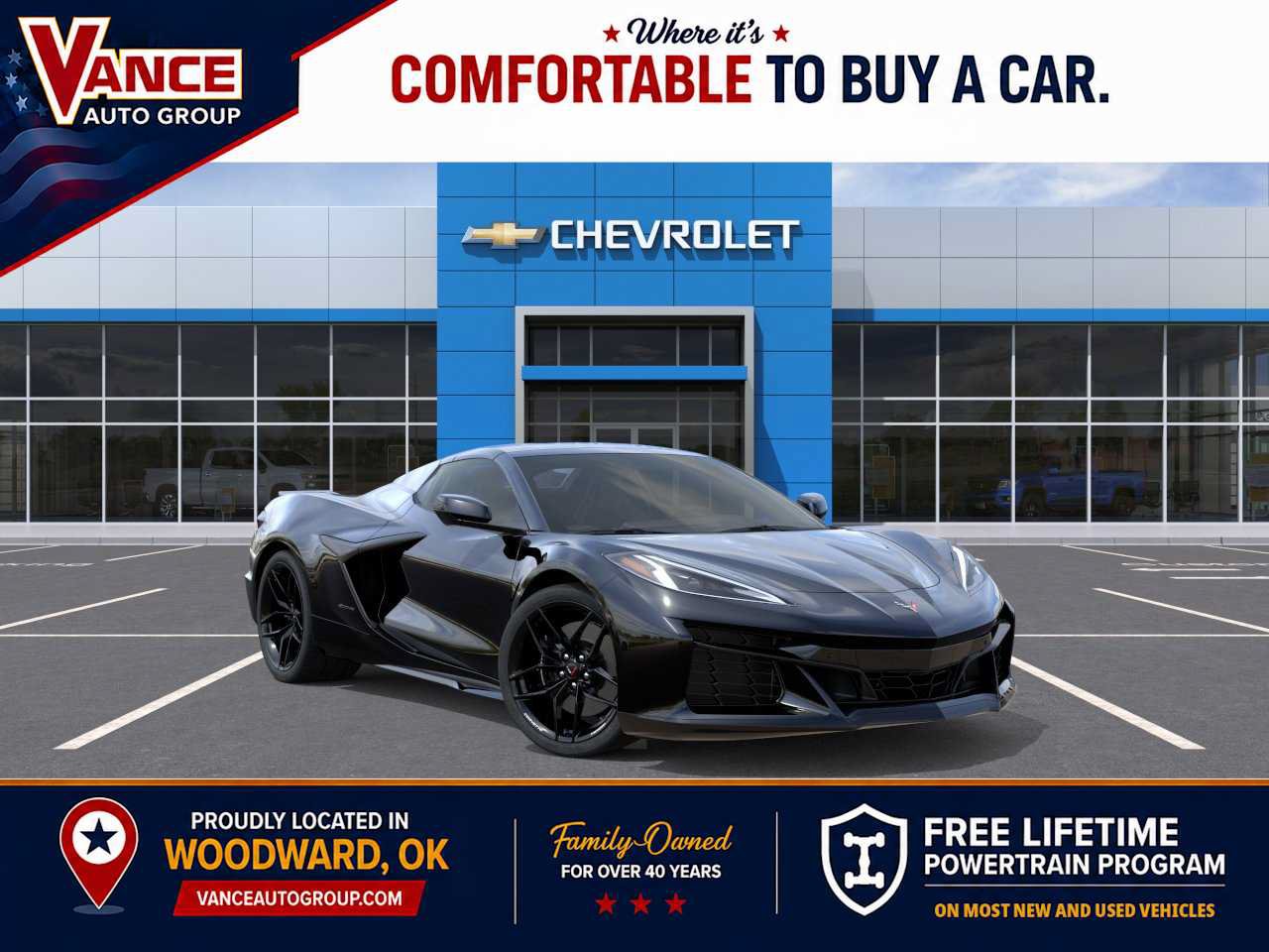 New 2026 Chevrolet Corvette Z06 w/ Stealth Interior Trim Package RWD image 1