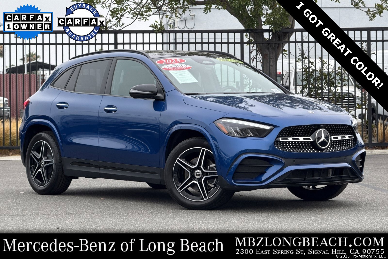 Certified 2025 Mercedes-Benz GLA 250