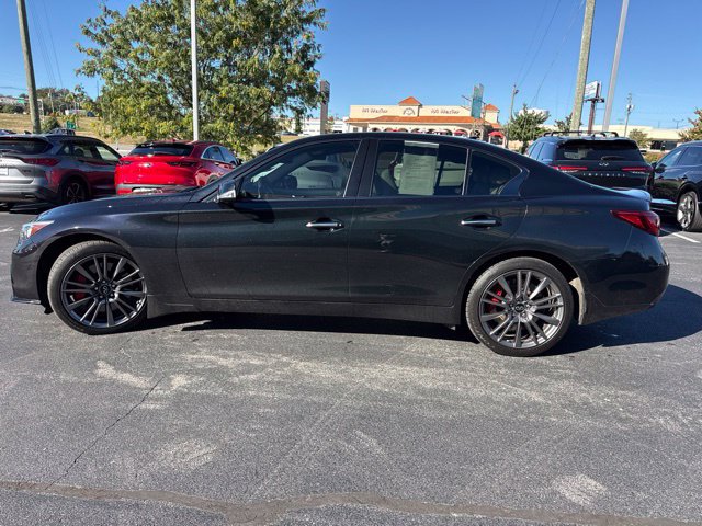 Used 2023 INFINITI Q50 Red Sport 400 w/ Black Opal Edition AWD/4WD image 12