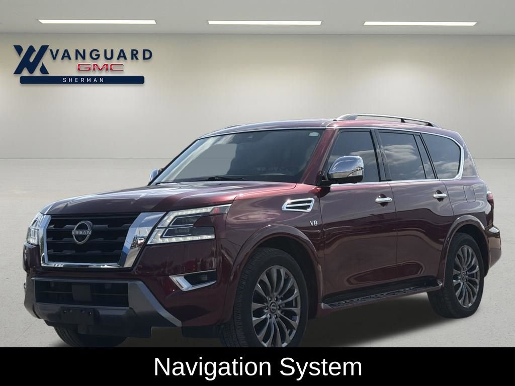 Used 2021 Nissan Armada Platinum image 3