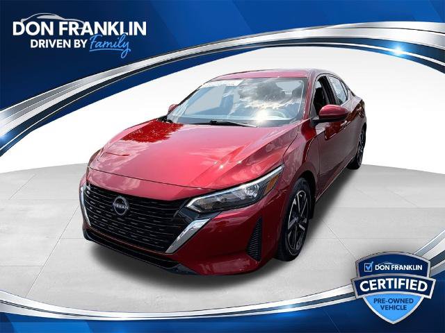 Certified 2025 Nissan Sentra SV FWD image 1