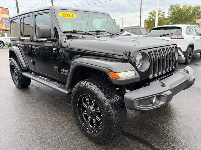 Used 2021 Jeep Wrangler Unlimited Sport AWD/4WD image 2