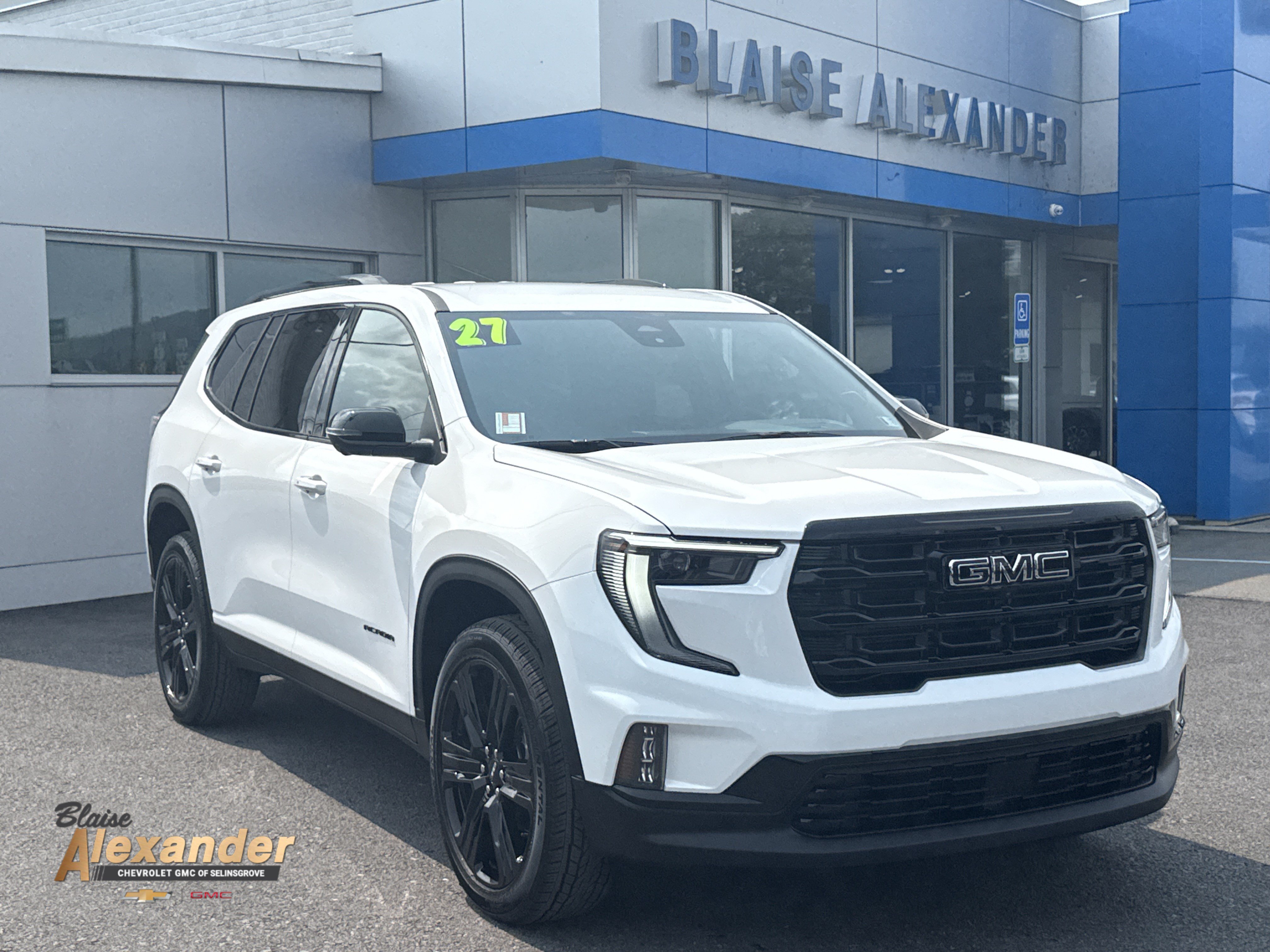New 2027 GMC Acadia Elevation w/ Black Edition