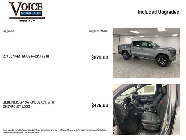 New 2026 Chevrolet Colorado Z71 w/ Z71 Convenience Package 2 image 4