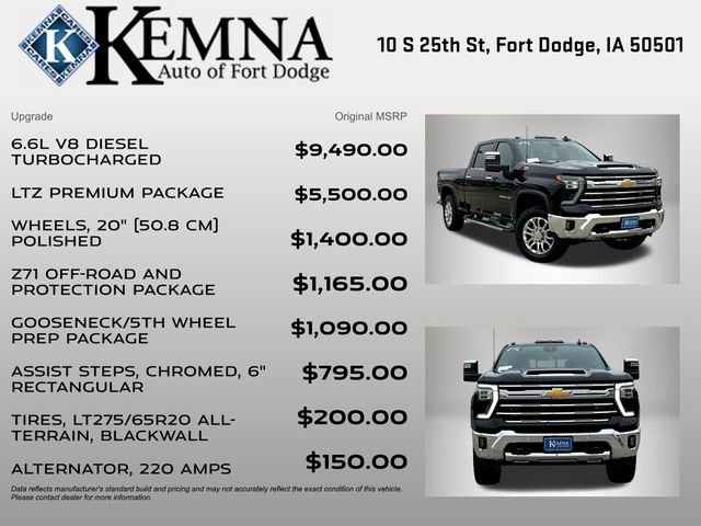 Used 2024 Chevrolet Silverado 2500 LTZ w/ LTZ Premium Package image 4