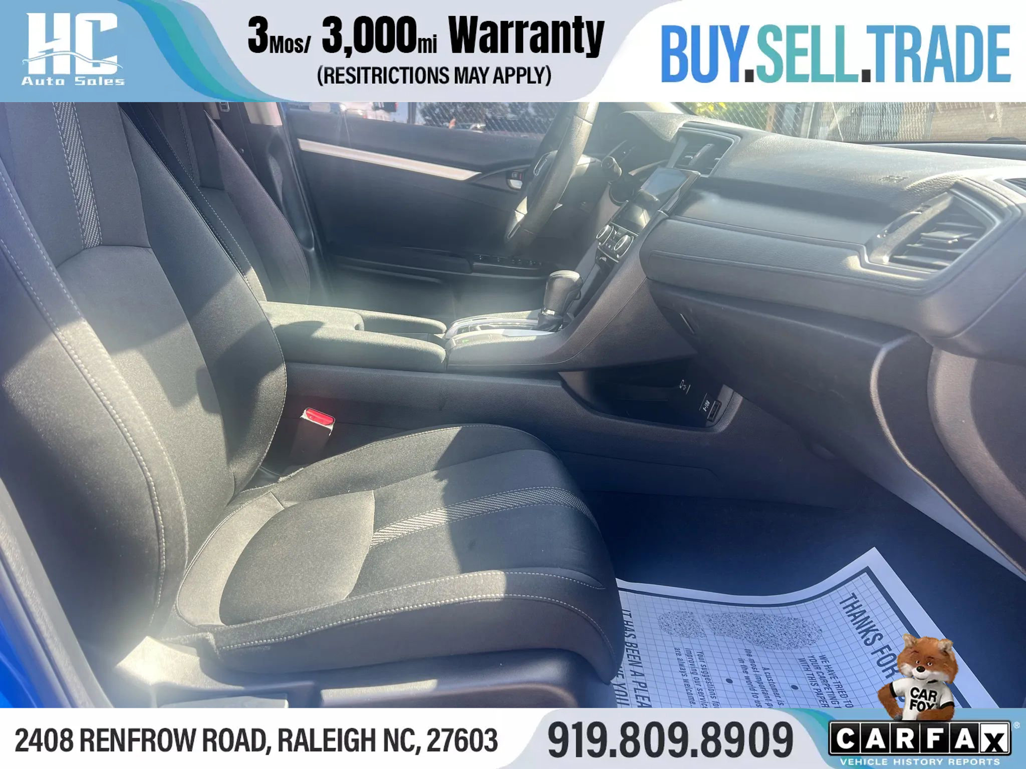 Used 2017 Honda Civic EX-T image 21