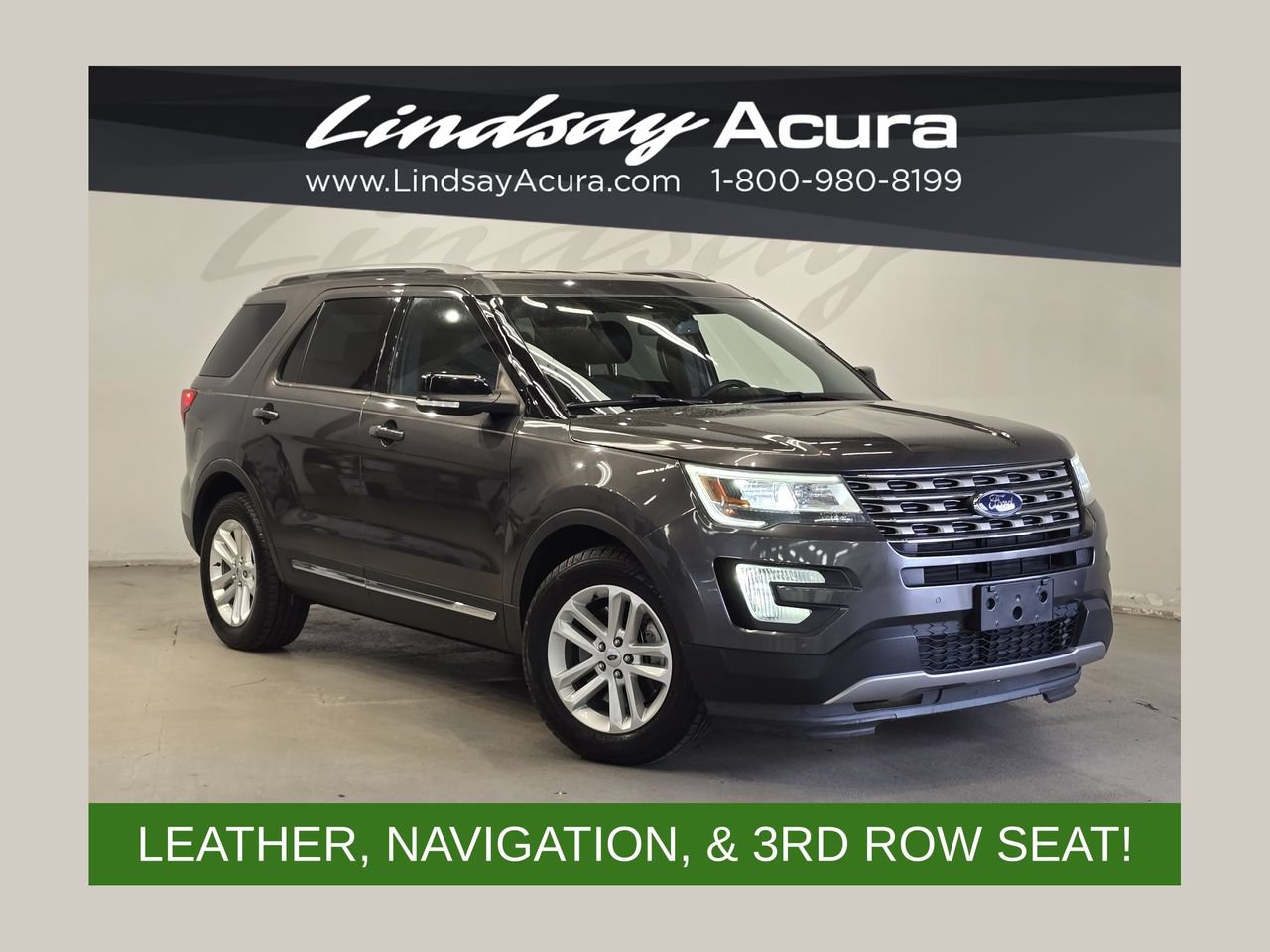 Used 2017 Ford Explorer XLT w/ Equipment Group 202A FWD image 1