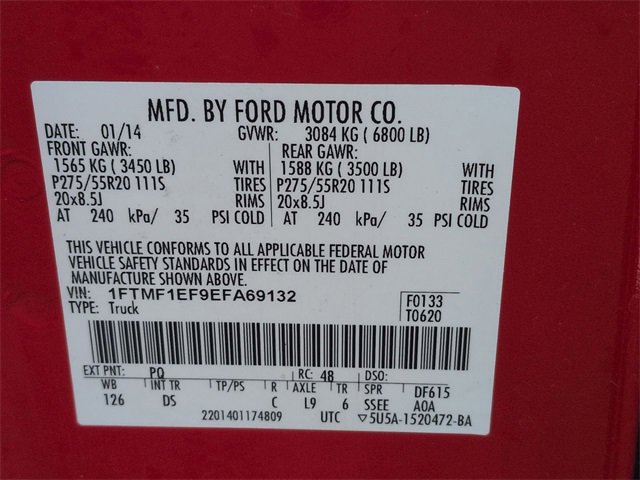 Used 2014 Ford F150 STX w/ Equipment Group 201A Mid image 24