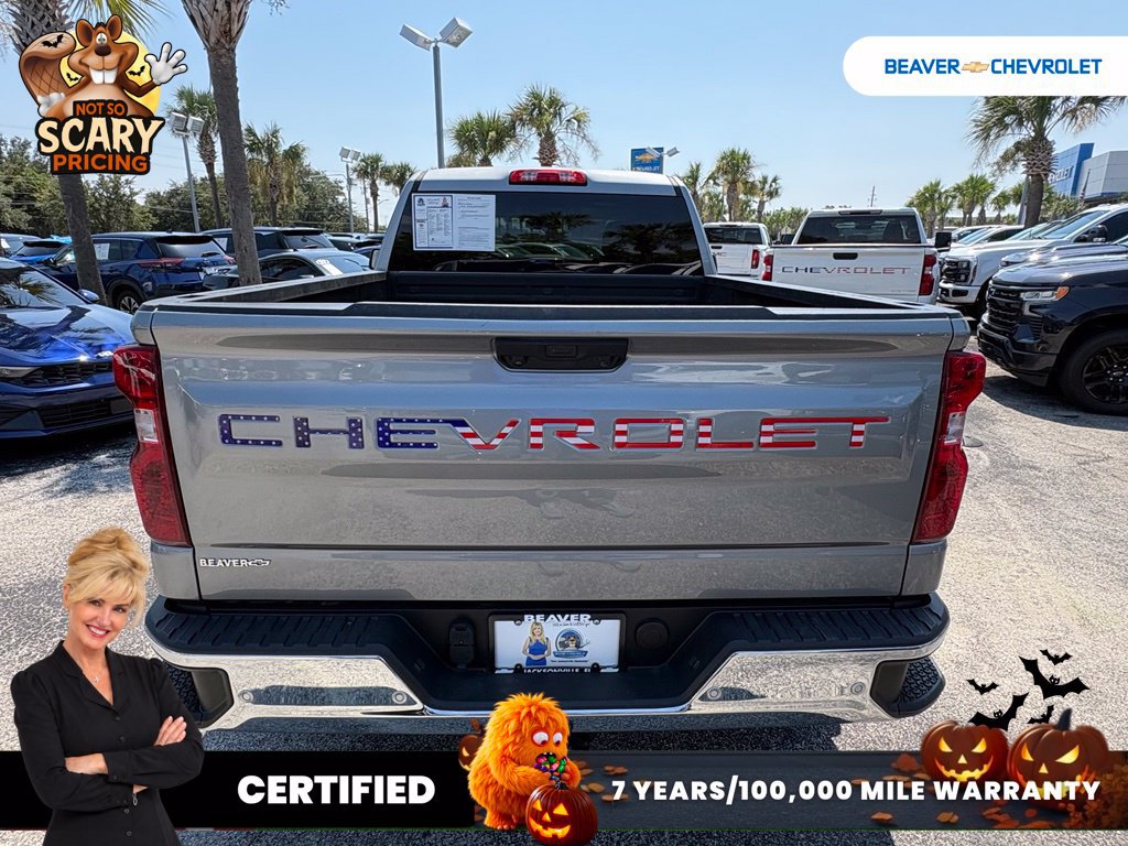 Used 2025 Chevrolet Silverado 1500 W/T w/ WT Safety Package RWD image 6