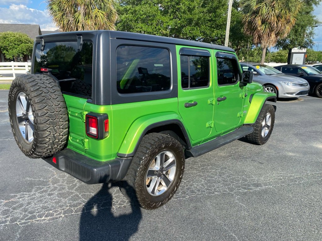 Used 2020 Jeep Wrangler Unlimited Sahara AWD/4WD image 7