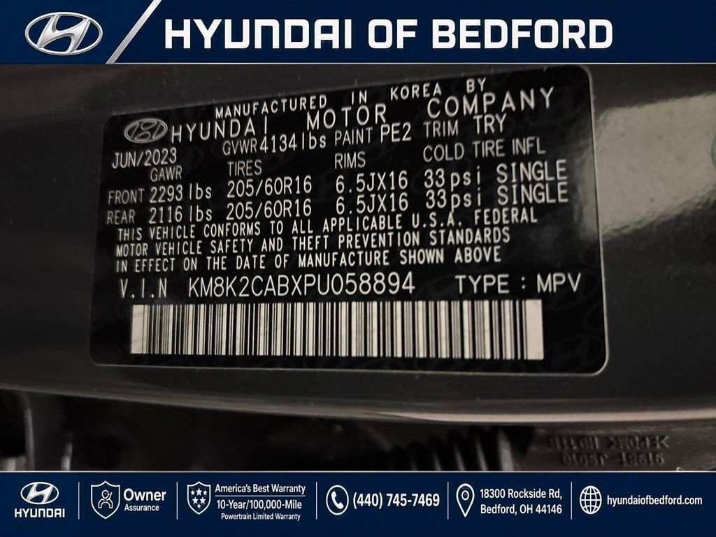 Used 2023 Hyundai Kona SE AWD/4WD image 14