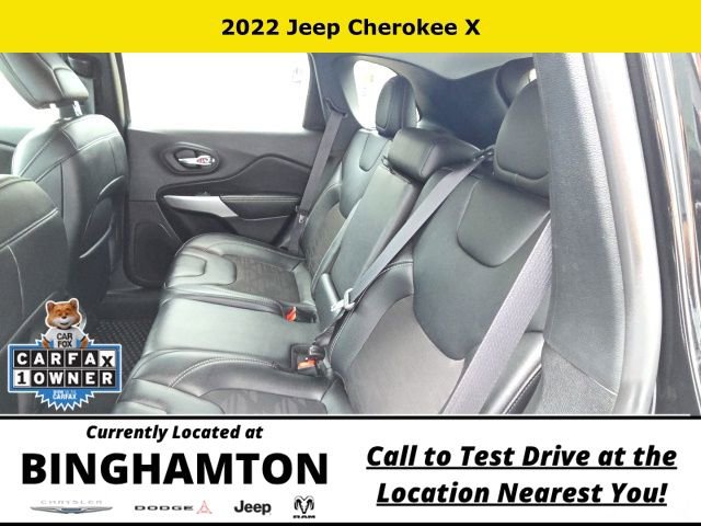 Used 2022 Jeep Cherokee Latitude w/ Sun & Sound Group AWD/4WD image 8