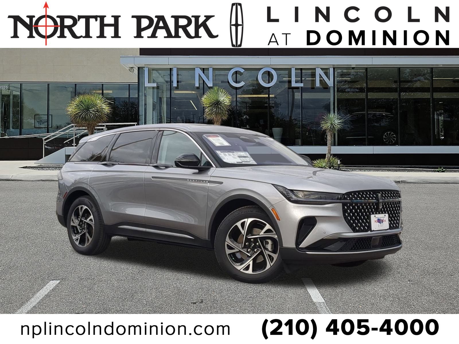 New 2026 Lincoln Nautilus Premier w/ Equipment Group 102A AWD/4WD image 1