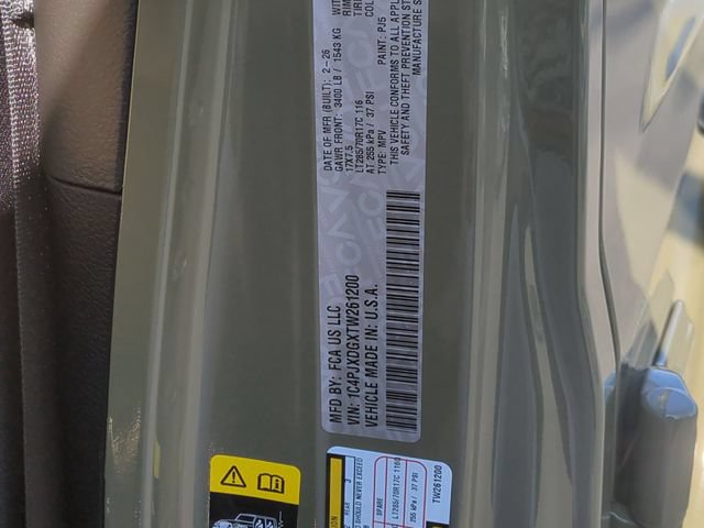 New 2026 Jeep Wrangler Unlimited Sport AWD/4WD image 25