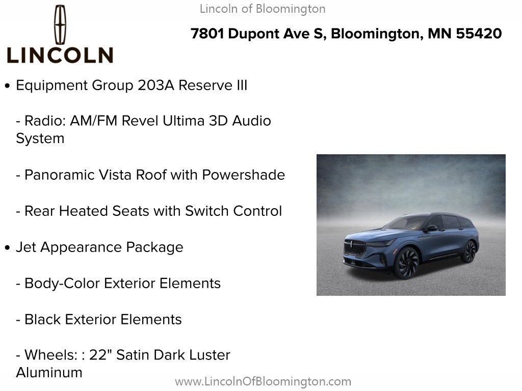 New 2026 Lincoln Nautilus Reserve AWD/4WD image 9