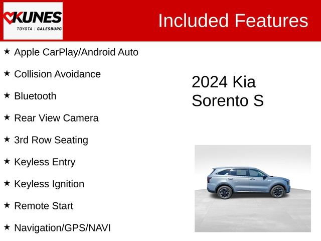 Used 2024 Kia Sorento S image 2