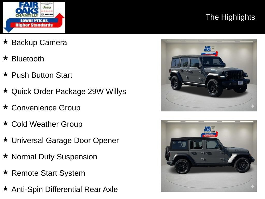 Used 2023 Jeep Wrangler Unlimited w/ Cold Weather Group AWD/4WD image 2