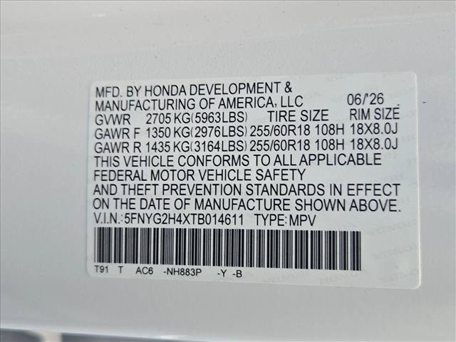 New 2026 Honda Pilot EX-L image 17