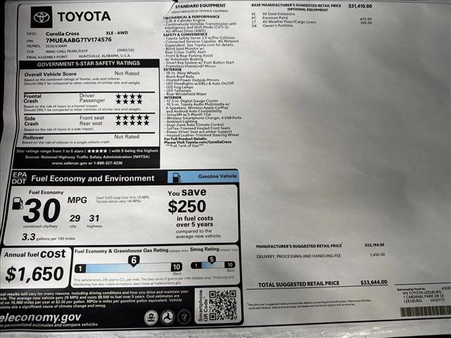 New 2026 Toyota Corolla Cross XLE image 23