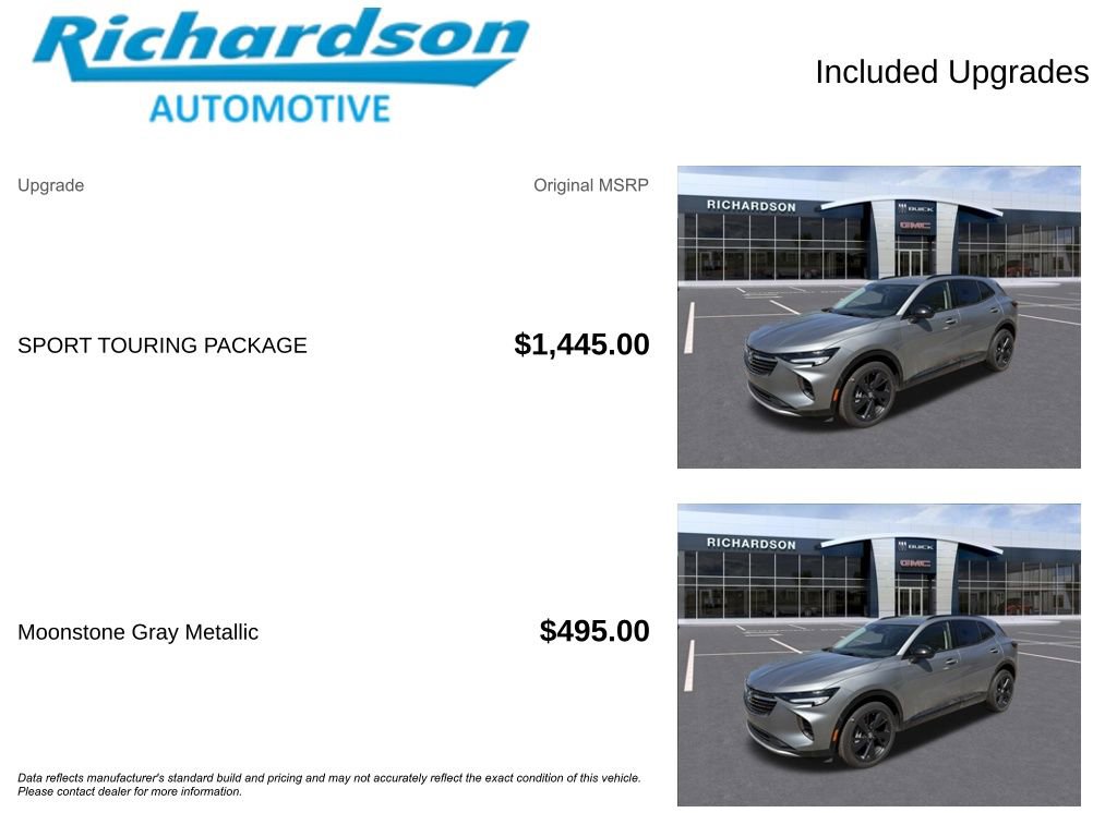 Used 2023 Buick Envision Preferred w/ Sport Touring Package AWD/4WD image 6