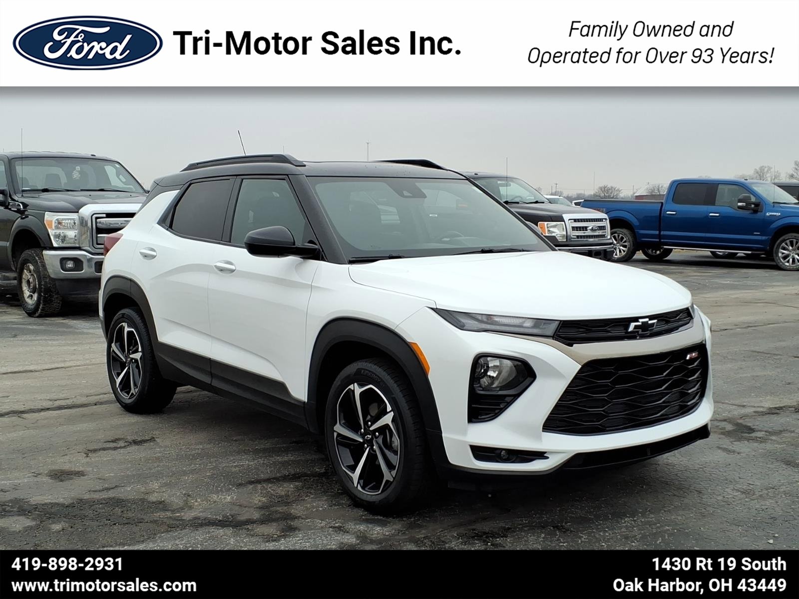 Used 2021 Chevrolet TrailBlazer RS w/ Sun and Liftgate Package