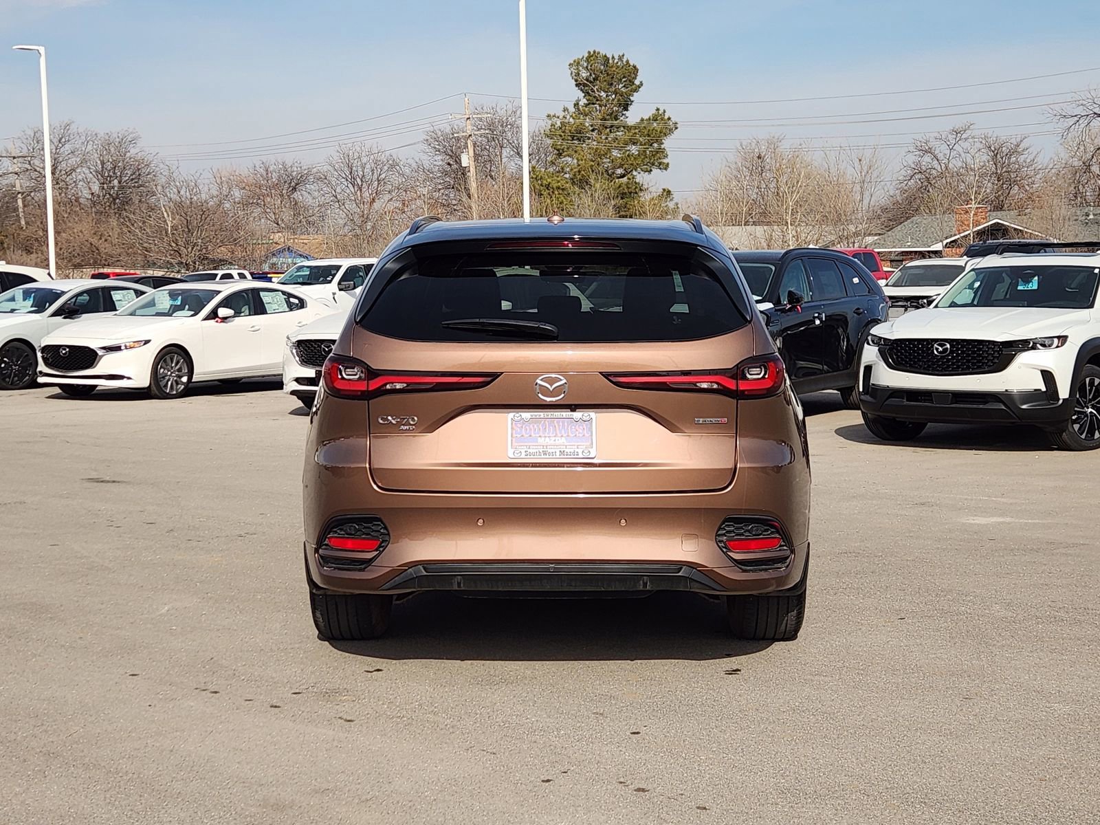 Used 2025 MAZDA CX-70 3.3 Turbo S w/ Premium Package image 8