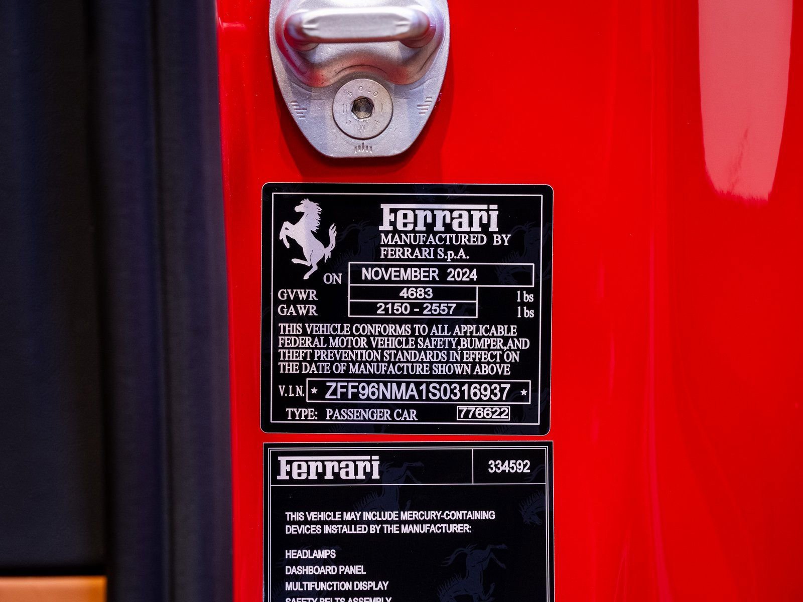 Certified 2025 Ferrari SF90 Spider image 26