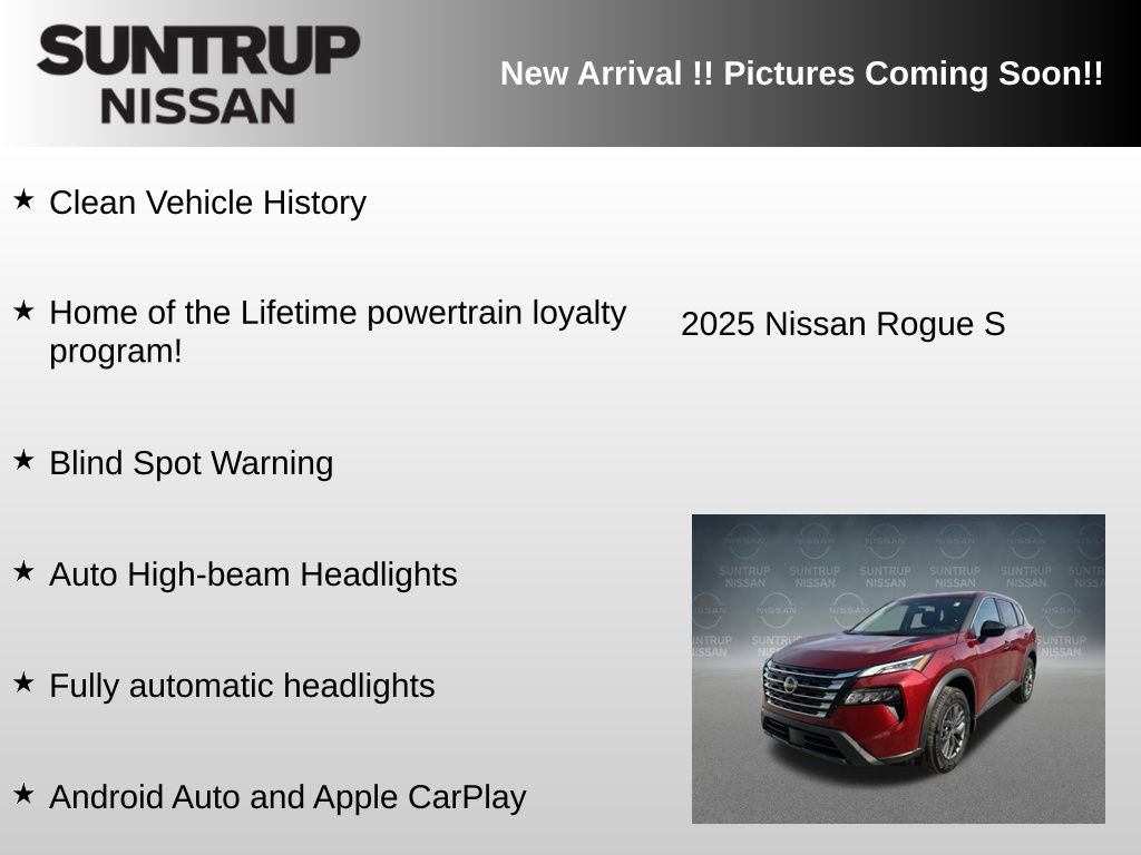 Used 2025 Nissan Rogue S image 6